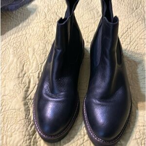 Caslon black ankle boot